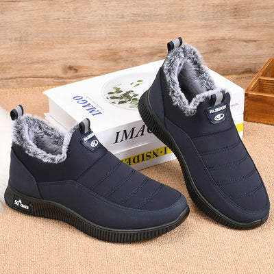 Zapatos de Algodón Pekín Clásicos para Hombre con Forro Grueso - Image 12