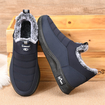 Zapatos de Algodón Pekín Clásicos para Hombre con Forro Grueso - Image 13