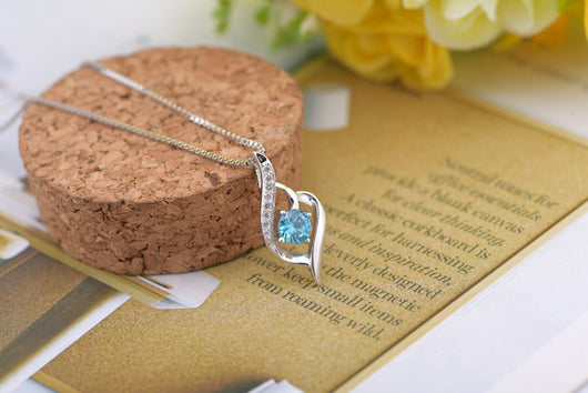 Colgante de Zircón en Plata de Ley para Escote - Image 17