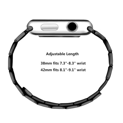 Reloj de Acero Inoxidable con Correa Magnética de Bambú - Image 16