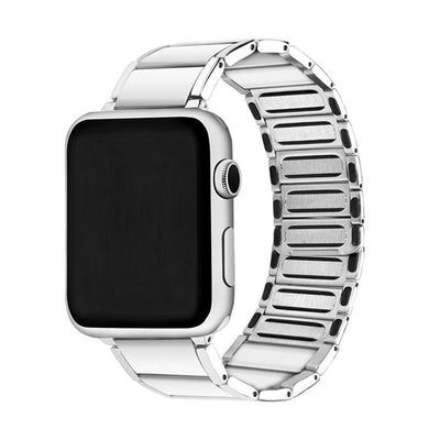 Reloj de Acero Inoxidable con Correa Magnética de Bambú - Image 19