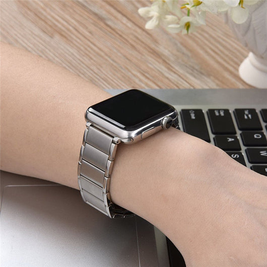 Reloj de Acero Inoxidable con Correa Magnética de Bambú - Image 23