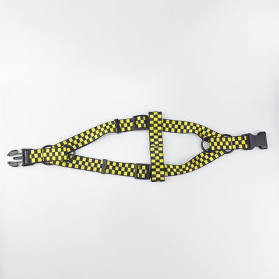 Arnés de Pecho y Espalda con Diseño Tartán para Perros - Image 15