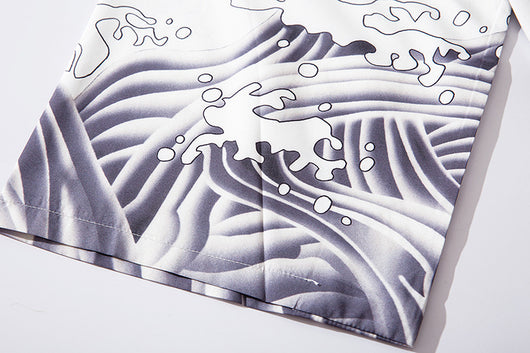 Cardigan Ukiyo-e con Diseño Pintado a Mano - Image 15