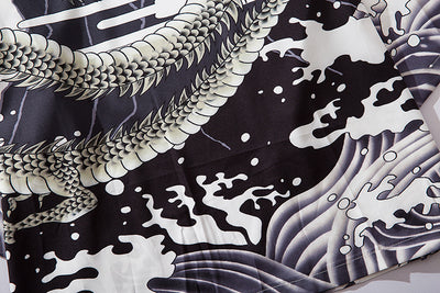 Cardigan Ukiyo-e con Diseño Pintado a Mano - Image 20