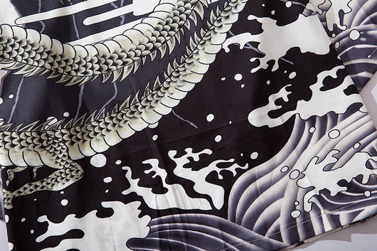 Cardigan Ukiyo-e con Diseño Pintado a Mano - Image 20