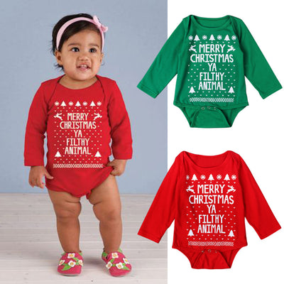 Enterizo Navideño con Alfabeto Inglés para Niños y Niñas - Image 7