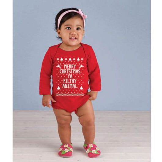 Enterizo Navideño con Alfabeto Inglés para Niños y Niñas - Image 8