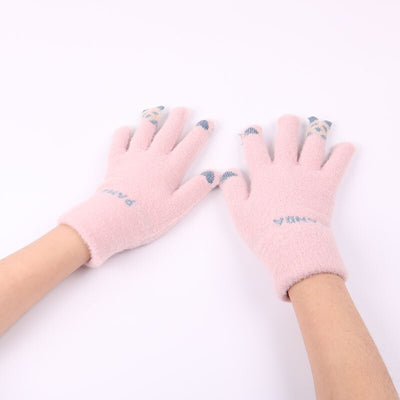 Guantes de Invierno para Mujer con Pantalla Táctil - Lana Sintética Gruesa y Calidez - Image 20