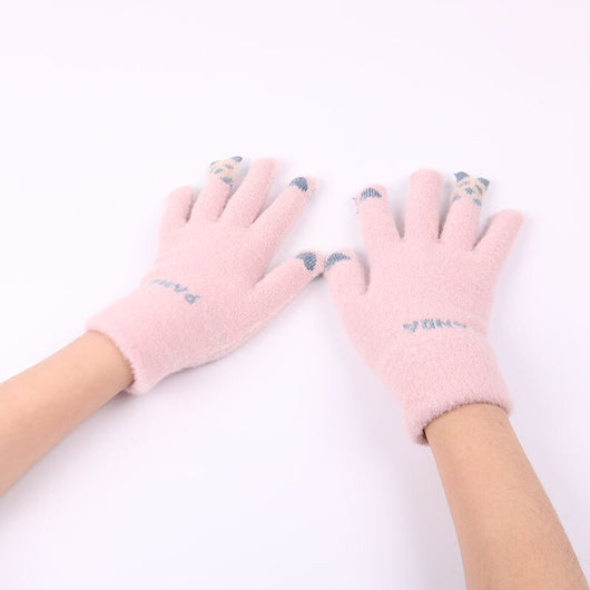 Guantes de Invierno para Mujer con Pantalla Táctil - Lana Sintética Gruesa y Calidez - Image 20