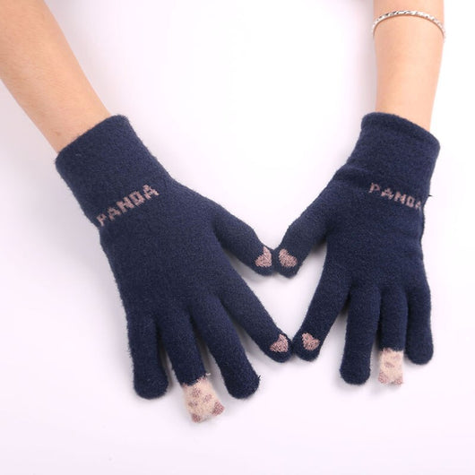 Guantes de Invierno para Mujer con Pantalla Táctil - Lana Sintética Gruesa y Calidez - Image 21