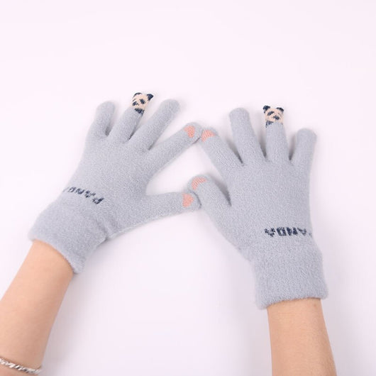 Guantes de Invierno para Mujer con Pantalla Táctil - Lana Sintética Gruesa y Calidez - Image 22