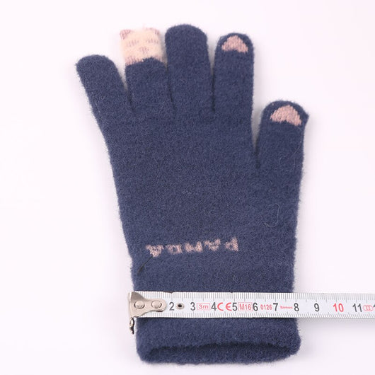 Guantes de Invierno para Mujer con Pantalla Táctil - Lana Sintética Gruesa y Calidez - Image 25