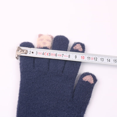 Guantes de Invierno para Mujer con Pantalla Táctil - Lana Sintética Gruesa y Calidez - Image 27