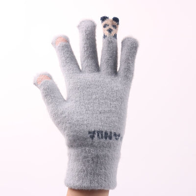 Guantes de Invierno para Mujer con Pantalla Táctil - Lana Sintética Gruesa y Calidez - Image 28