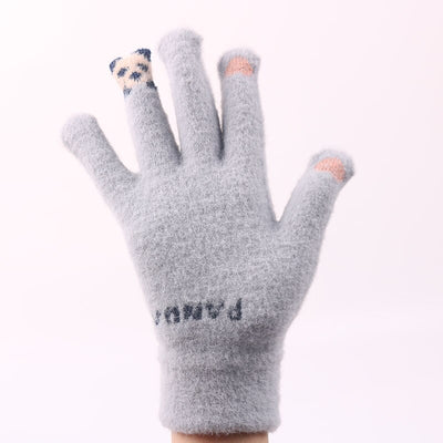Guantes de Invierno para Mujer con Pantalla Táctil - Lana Sintética Gruesa y Calidez - Image 29