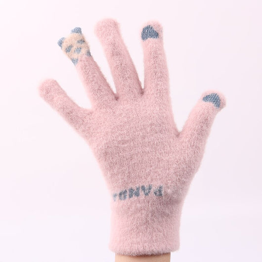 Guantes de Invierno para Mujer con Pantalla Táctil - Lana Sintética Gruesa y Calidez - Image 30