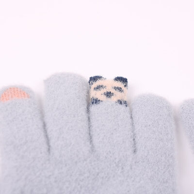 Guantes de Invierno para Mujer con Pantalla Táctil - Lana Sintética Gruesa y Calidez - Image 34