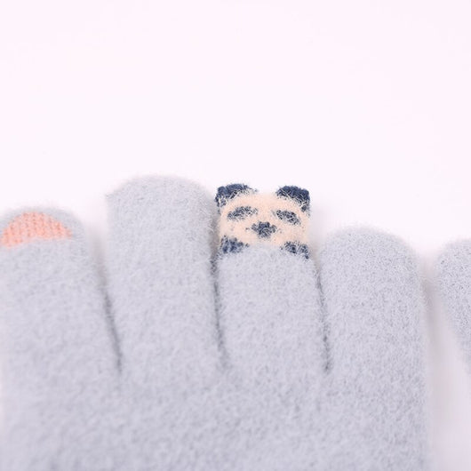 Guantes de Invierno para Mujer con Pantalla Táctil - Lana Sintética Gruesa y Calidez - Image 34