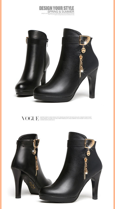 Botas de Cuero para Otoño Mujer - Image 7