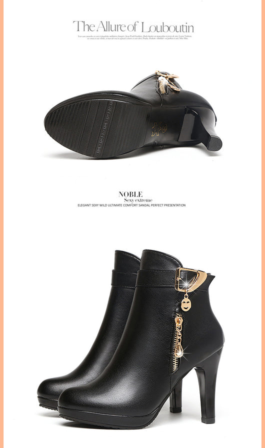 Botas de Cuero para Otoño Mujer - Image 8