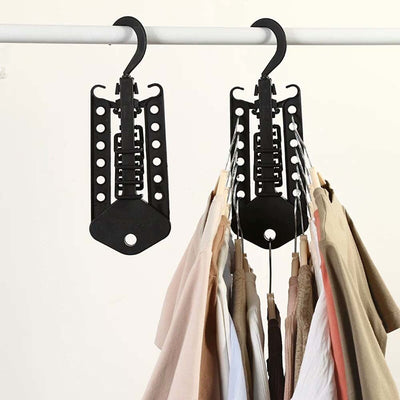 Perchero Plegable Multifuncional Organizador de Ropa - Ahorra Espacio - Image 10