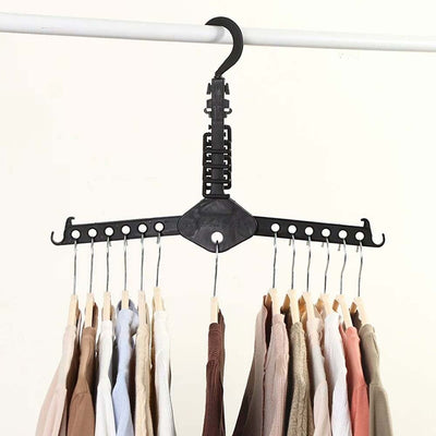 Perchero Plegable Multifuncional Organizador de Ropa - Ahorra Espacio - Image 11