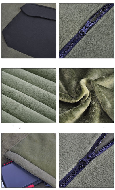 Sudadera con Capucha Camuflada para Hombre - Abrigo Outdoor Transpirable y Cálido - Image 11