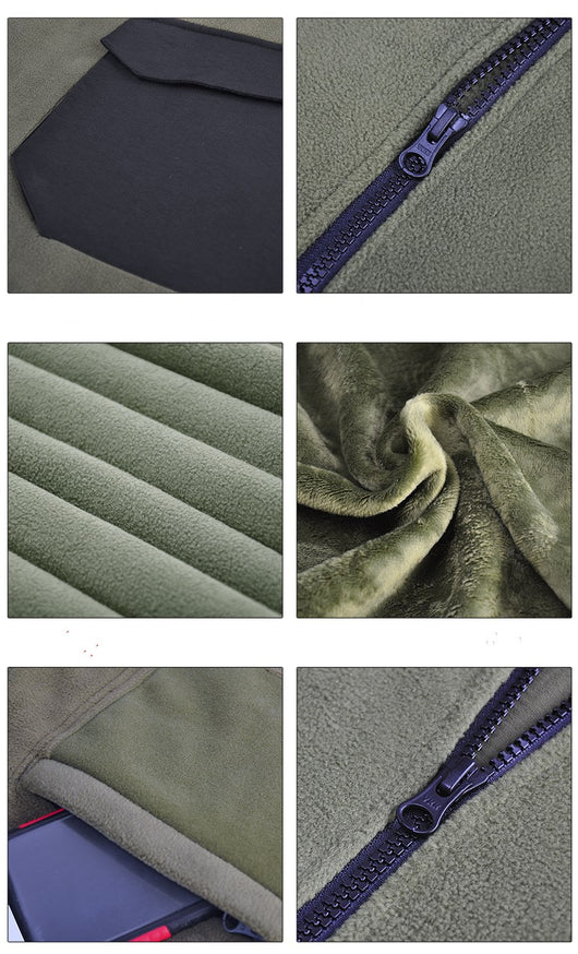 Sudadera con Capucha Camuflada para Hombre - Abrigo Outdoor Transpirable y Cálido - Image 11