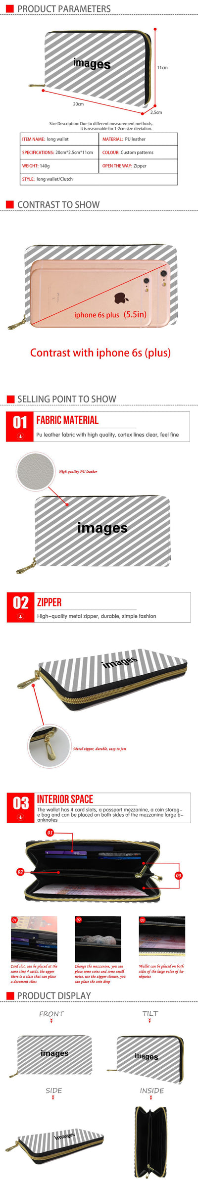Juego de Bolso y Cartera de Dos Piezas - Conjunto Complementario - Image 7