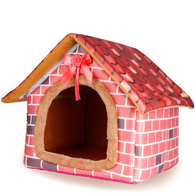 Casa Cama Plegable para Mascotas - Diseño Desmontable y Térmico - Image 5