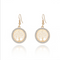Aretes Árbol de la Vida con Ganchos de Diamante Hueco - Estilo Punk Europeo