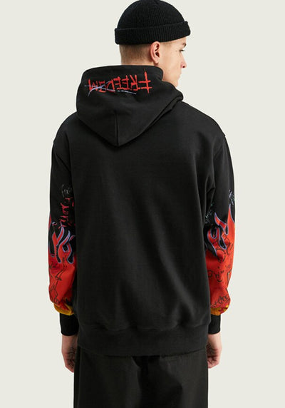 Sudadera Holgada con Capucha y Estampado Graffiti - Image 15