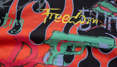 Sudadera Holgada con Capucha y Estampado Graffiti - Image 19