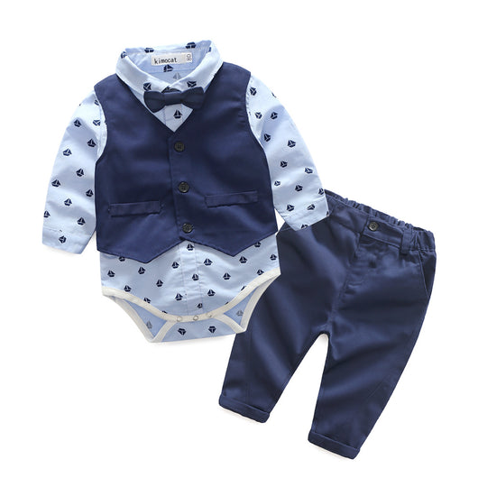 Chaleco y Pajarita para Niño Caballero Elegante - Image 18