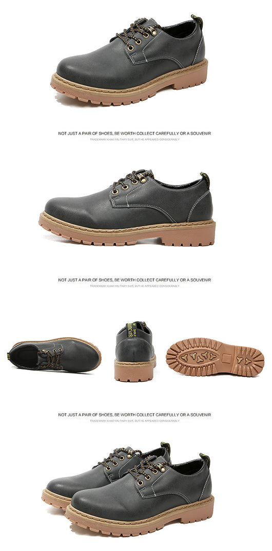 Botas Casuales Bajas de Trabajo - Zapatos Trendy Versátiles para Hombre - Image 13