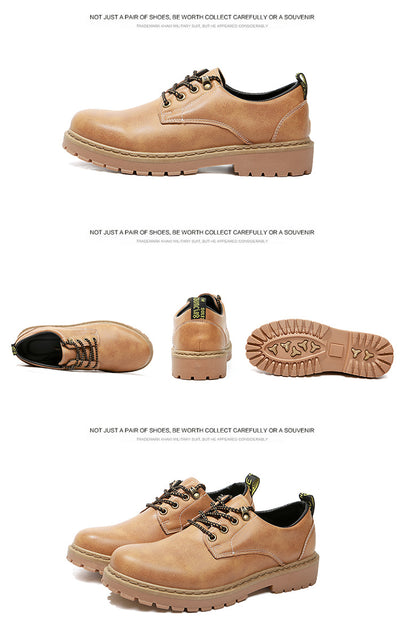 Botas Casuales Bajas de Trabajo - Zapatos Trendy Versátiles para Hombre - Image 15