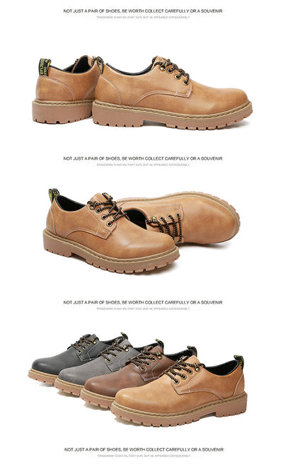 Botas Casuales Bajas de Trabajo - Zapatos Trendy Versátiles para Hombre - Image 16