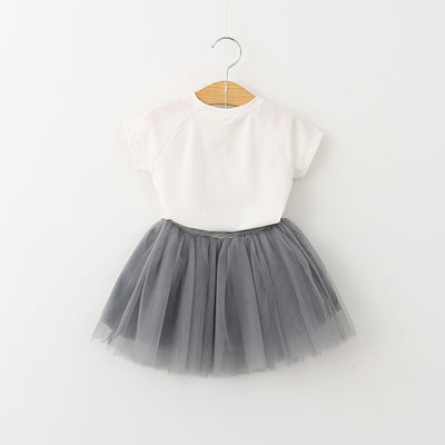 Conjunto Infantil Gato Adorable con Falda Abullonada y Detalles de Mariposa - Image 10