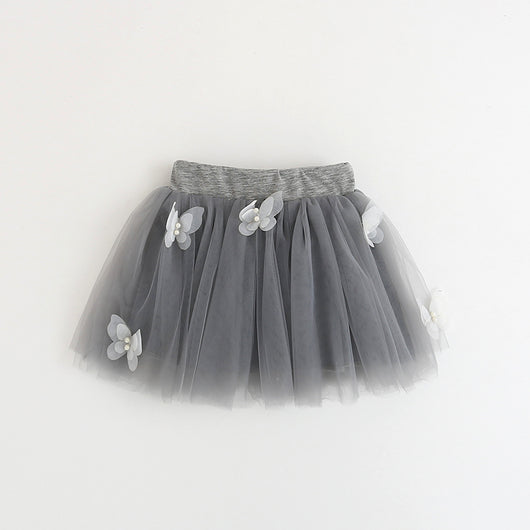 Conjunto Infantil Gato Adorable con Falda Abullonada y Detalles de Mariposa - Image 17