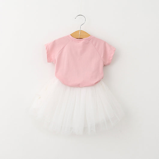 Conjunto Infantil Gato Adorable con Falda Abullonada y Detalles de Mariposa - Image 22