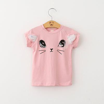 Conjunto Infantil Gato Adorable con Falda Abullonada y Detalles de Mariposa - Image 23