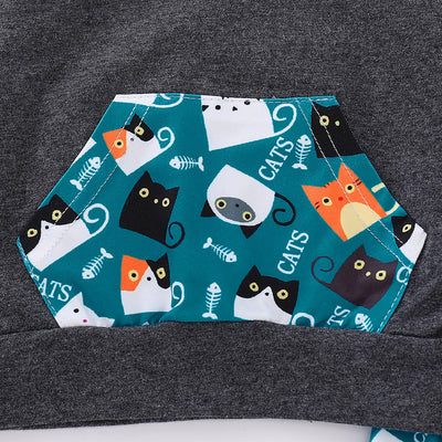 Conjunto de Ropa con Estampado de Gatos - Image 7