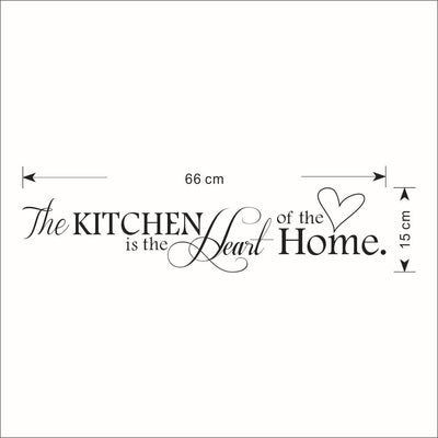 Vinilo Decorativo La Cocina es el Corazón del Hogar - Adhesivo Removible DIY - Image 9