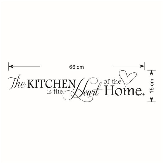Vinilo Decorativo La Cocina es el Corazón del Hogar - Adhesivo Removible DIY - Image 9