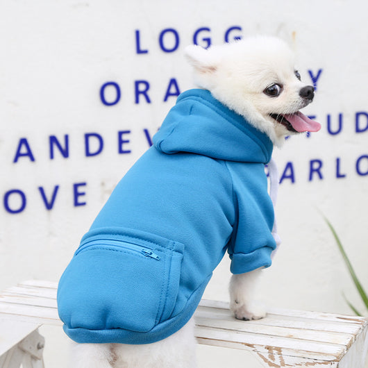Suéter de Invierno para Perros y Gatos con Bolsillo y Cierre - Image 31