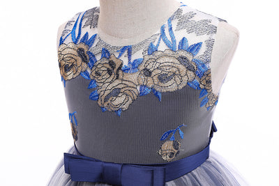 Vestido de Princesa Europeo Americano para Niñas - Disfraz de Concierto Piano - Image 13