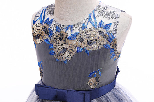 Vestido de Princesa Europeo Americano para Niñas - Disfraz de Concierto Piano - Image 13