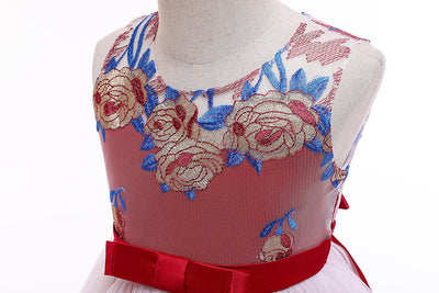 Vestido de Princesa Europeo Americano para Niñas - Disfraz de Concierto Piano - Image 21