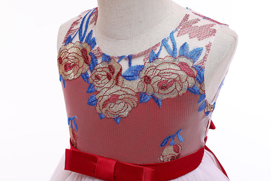 Vestido de Princesa Europeo Americano para Niñas - Disfraz de Concierto Piano - Image 21